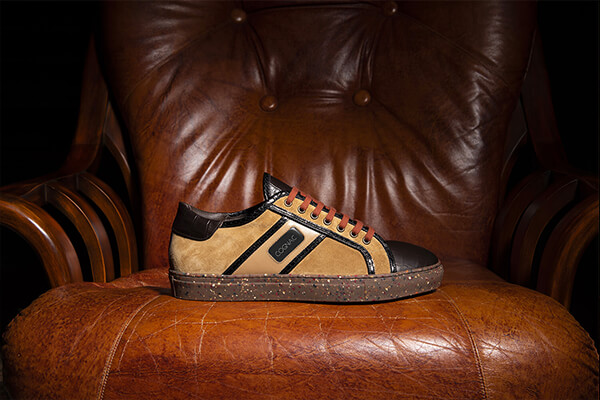 Made in Italy custom sneakers COGNAC brand