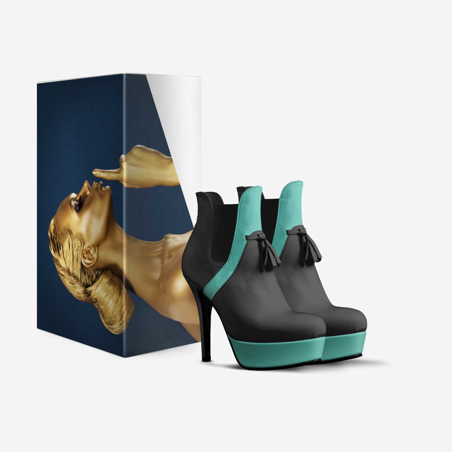 Alexanders custom made in Italy shoes by Darius Alexander | Box view