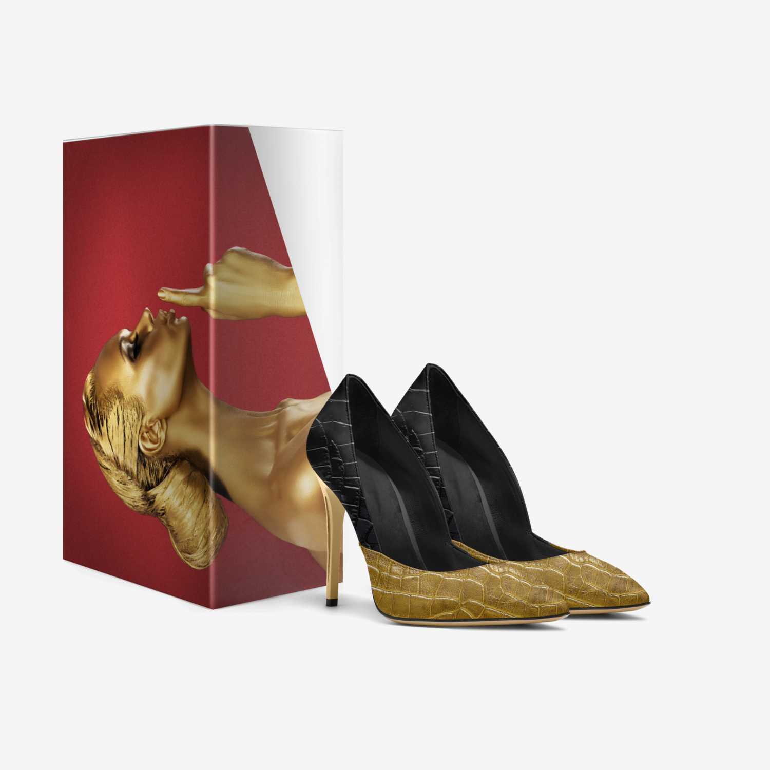 Alexanders custom made in Italy shoes by Darius Alexander | Box view