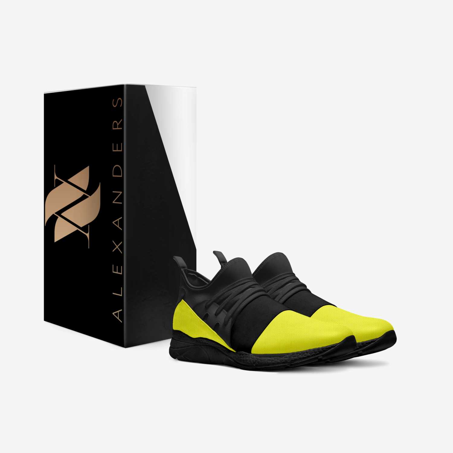 Alexanders custom made in Italy shoes by Darius Alexander | Box view