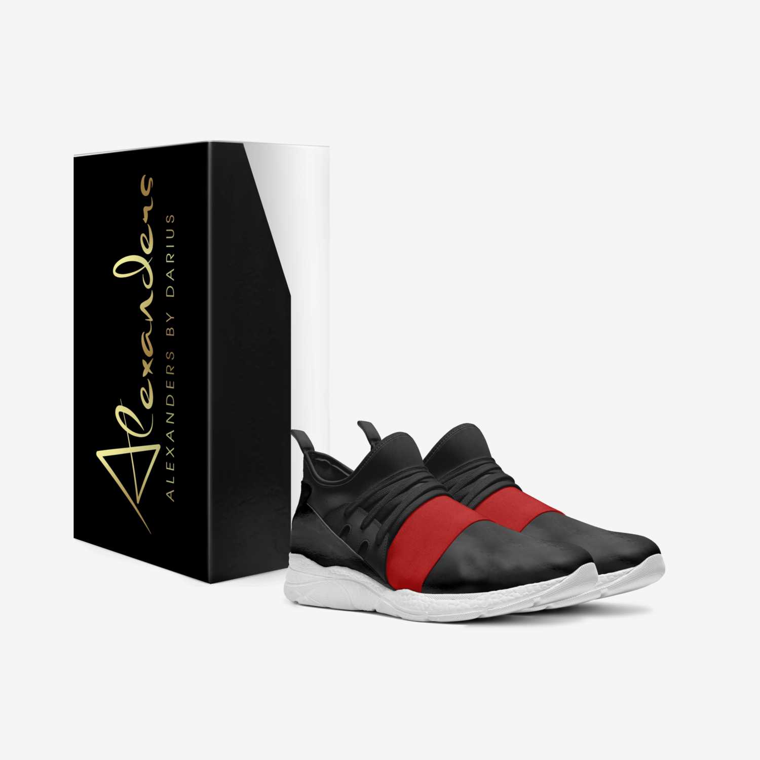 Alexanders custom made in Italy shoes by Darius Alexander | Box view